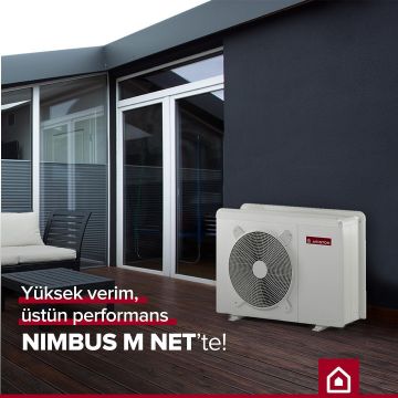 Nimbus M Net ısı pompalarında.